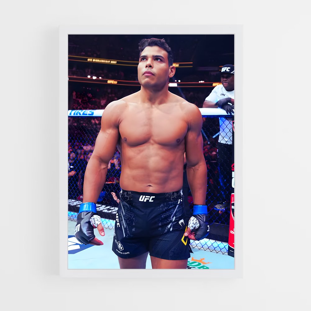Poster Paulo costa – affiche MMA (vue 3)